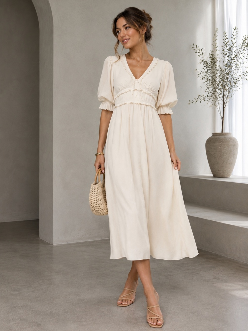 Reformation Mireille Dress Size 8 B1670